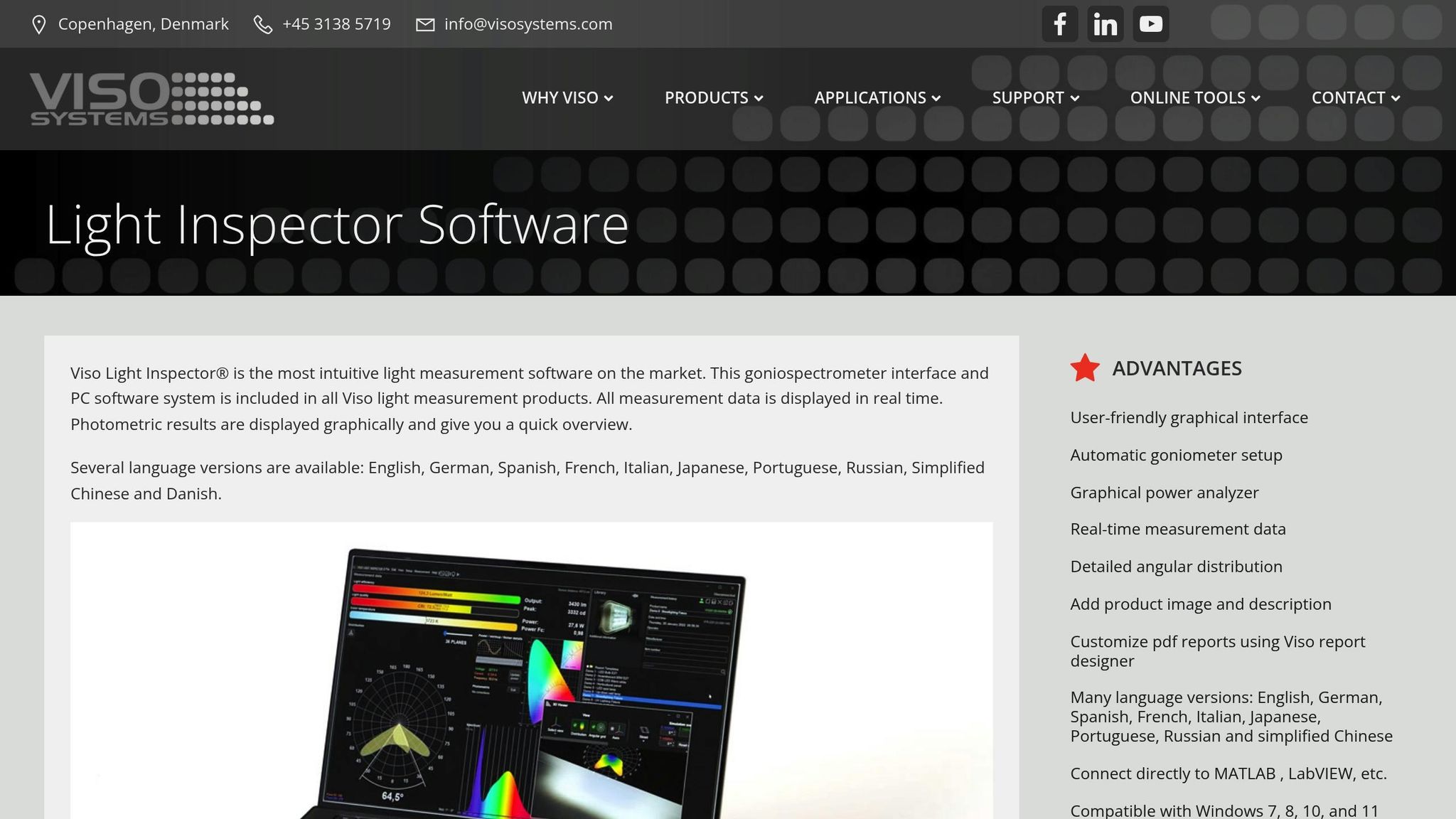 Viso Light Inspector