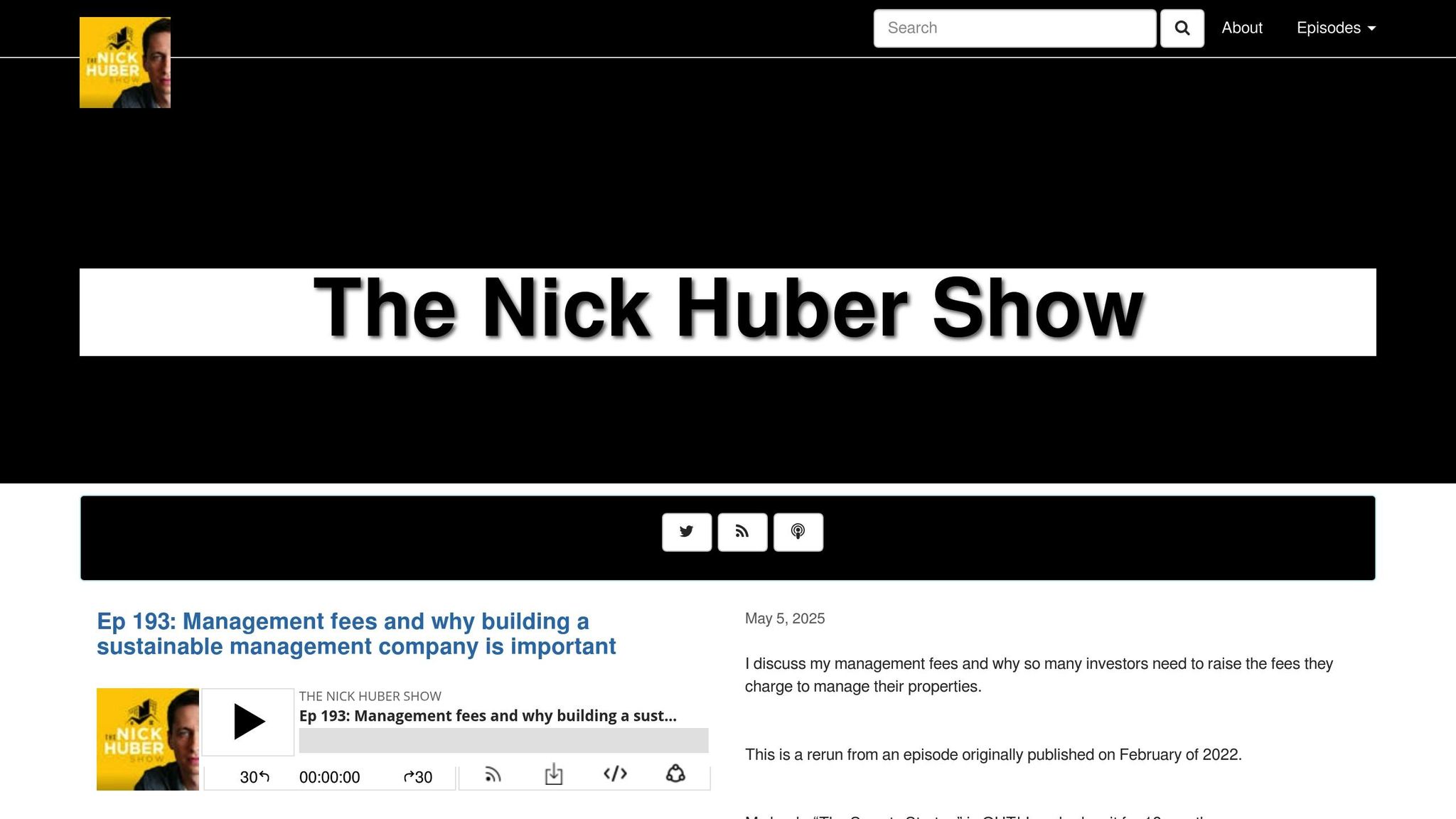 The Nick Huber Show