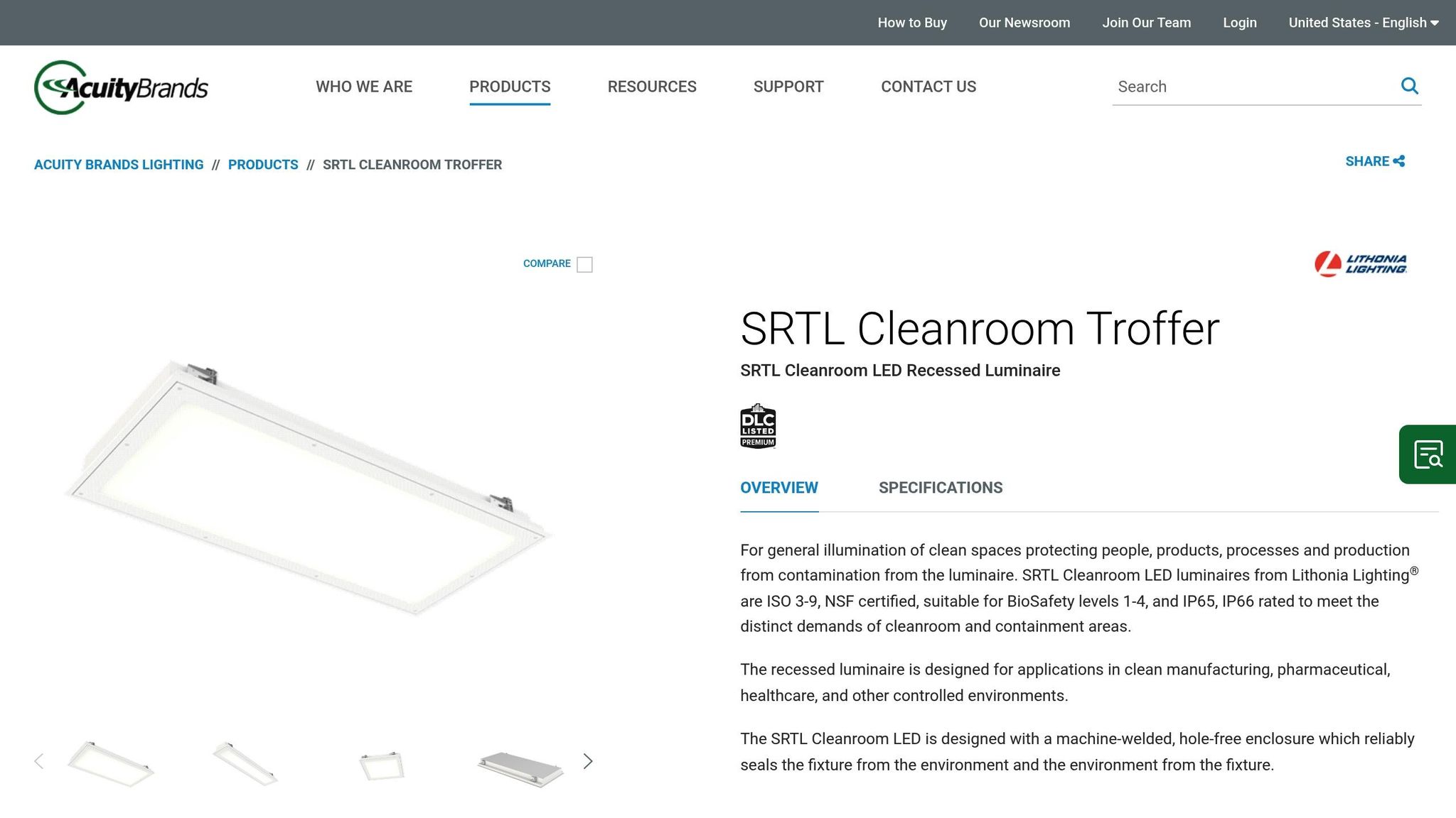 SRTL LED Recessed Luminaire