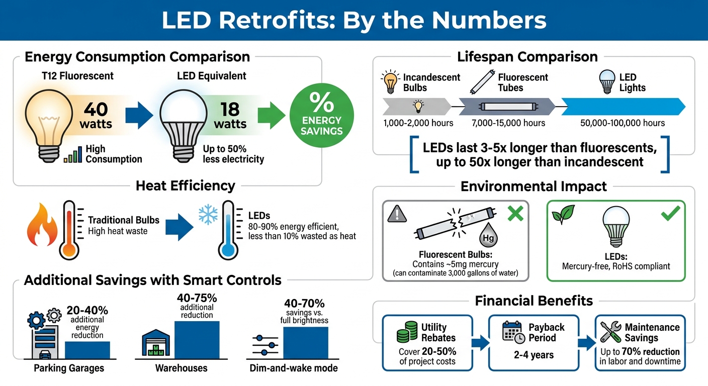 LED vs Traditional Lighting: Energy Savings and Lifespan Comparison