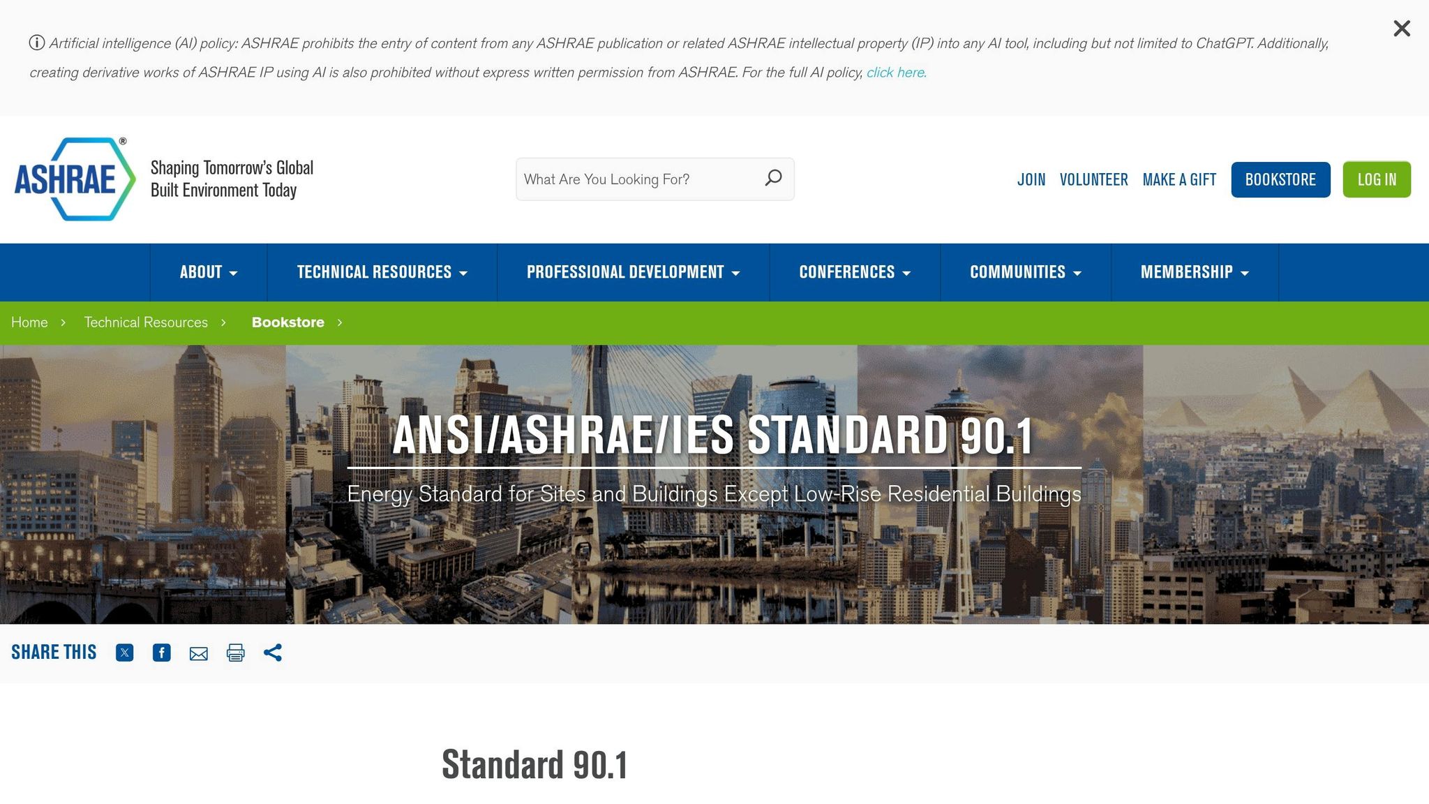 ASHRAE Standard 90.1