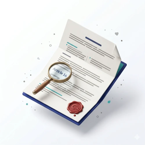 Illustration representing KVKK Article 16, the legal requirement for foreign companies to appoint a Turkish data controller representative