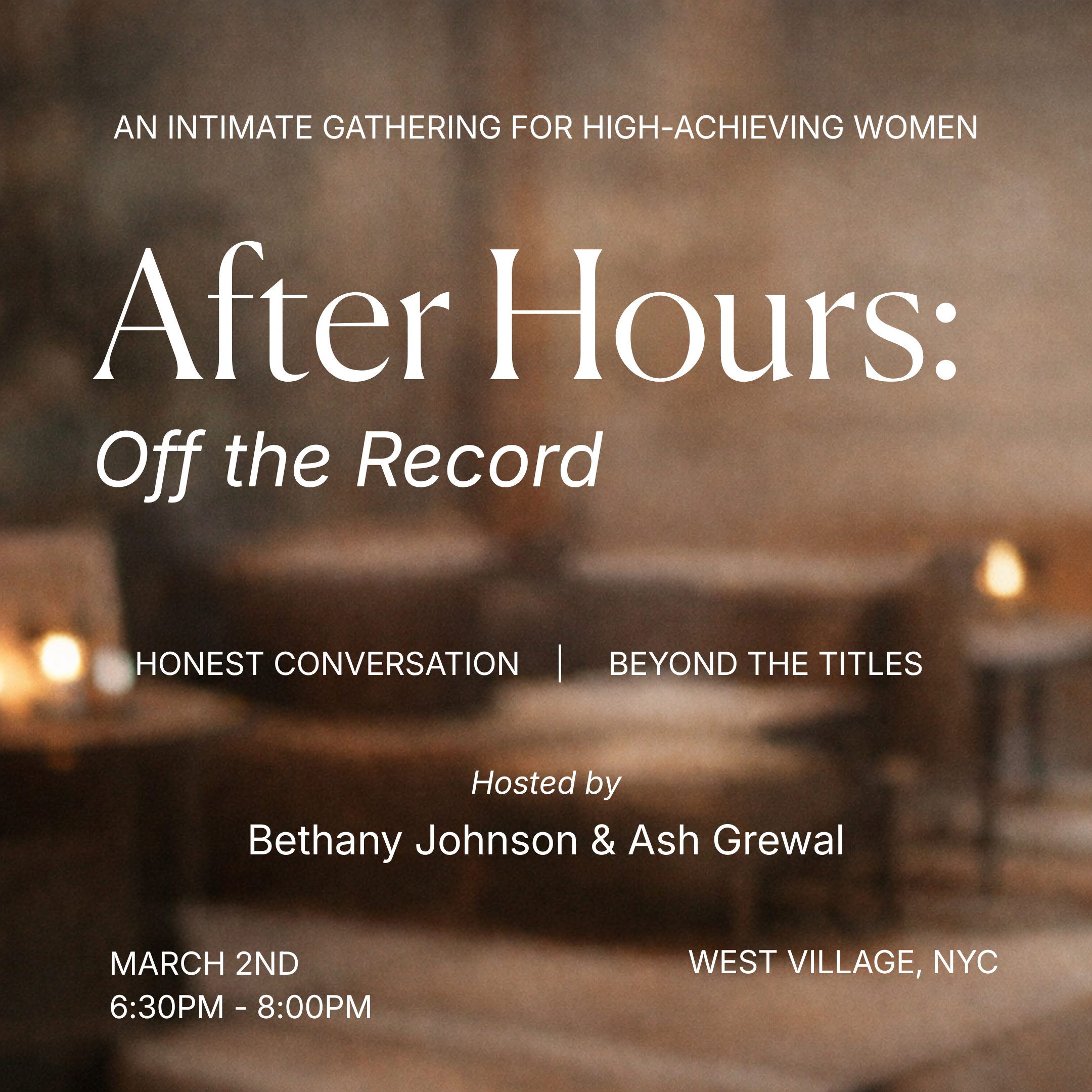 After Hours: Off the Record