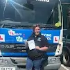 Learn2Pass student Katee Watson after passing C1 HGV licence training in Kent
