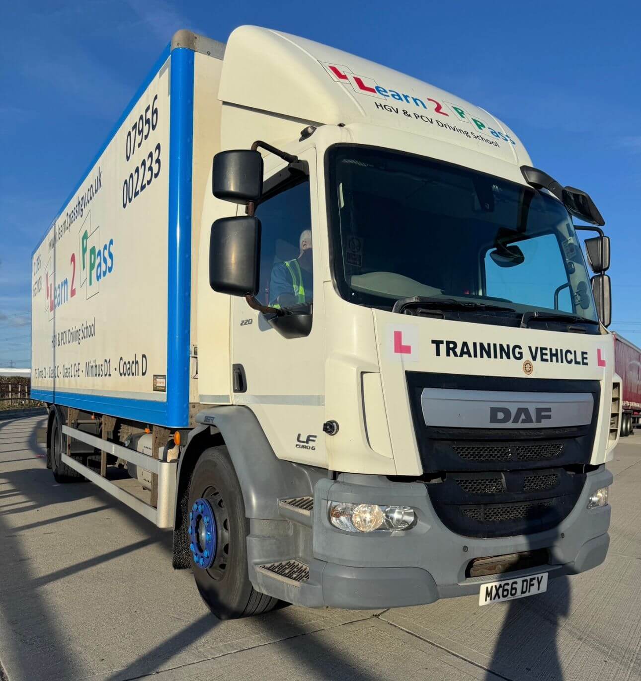 PCV Training Vehicle – Kent HGV licence course
