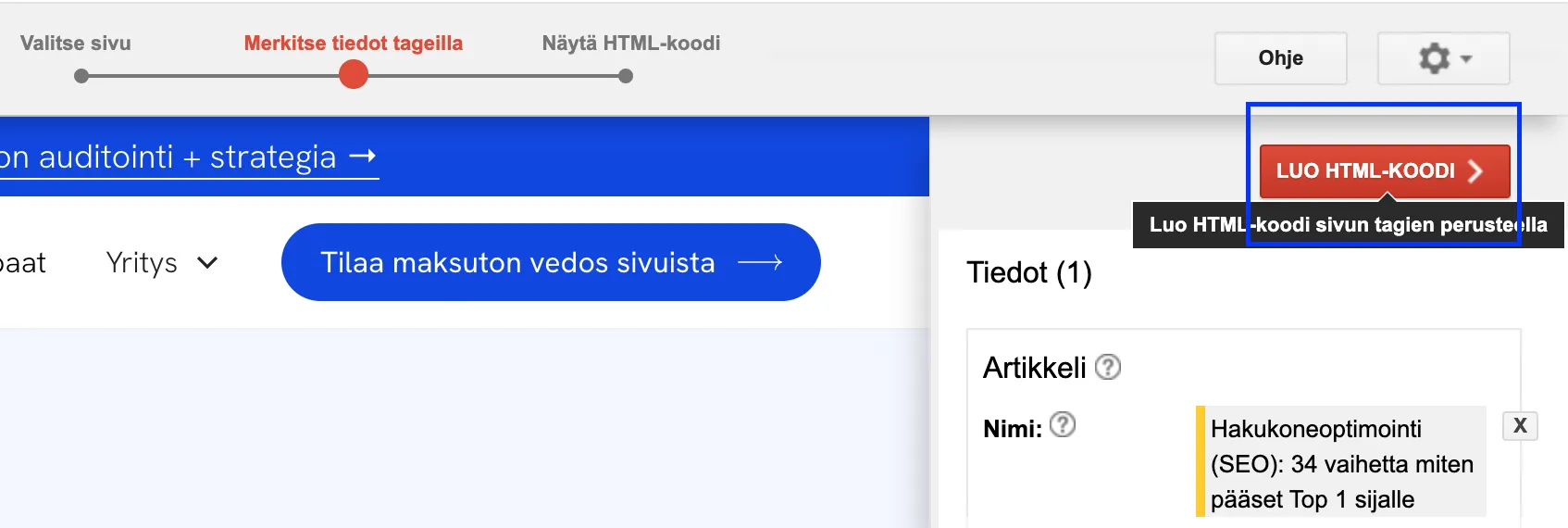Schema Markup: Mikä se on ja miten lisäät sen omille sivuillesi?