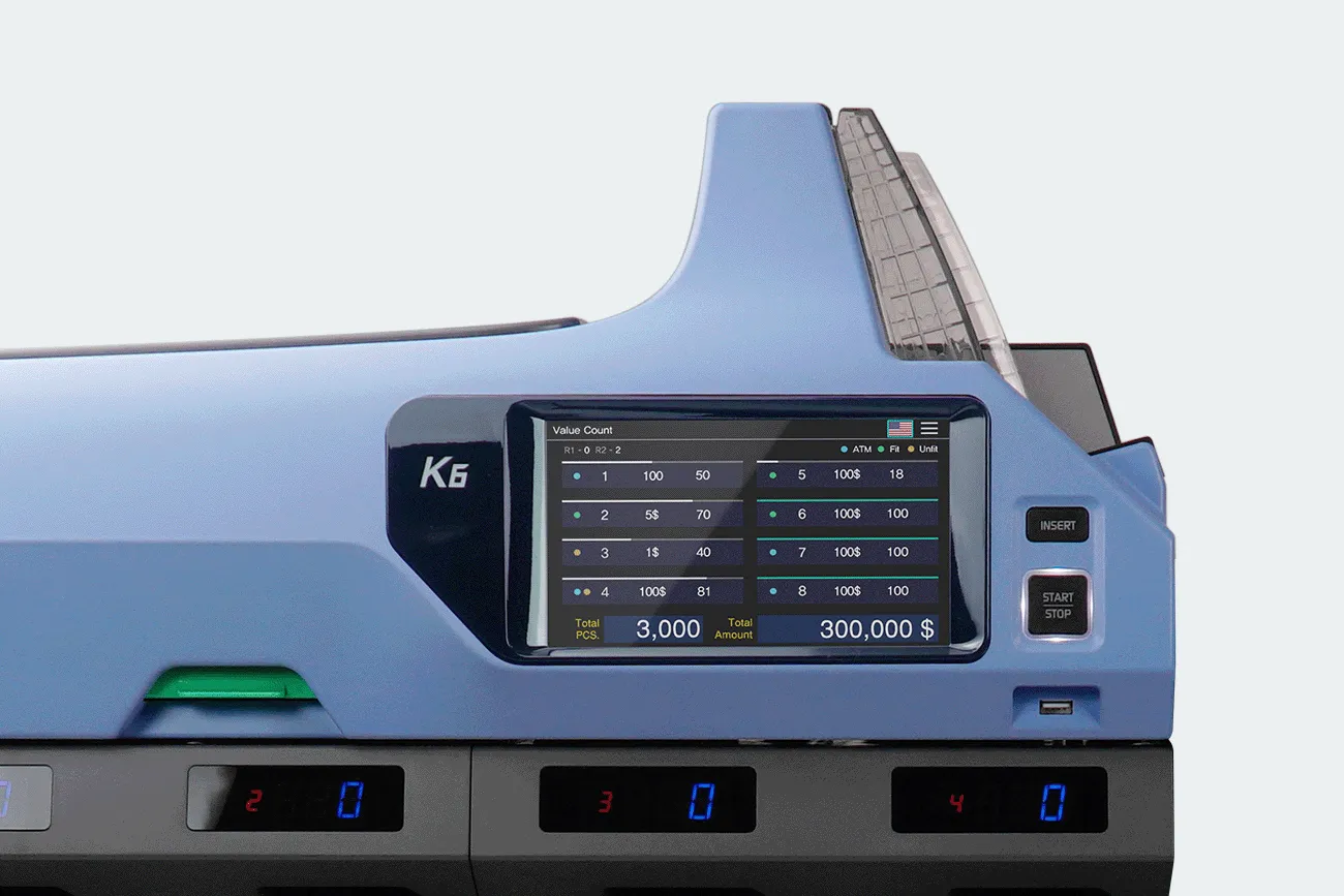 Сортувальник банкнот K6