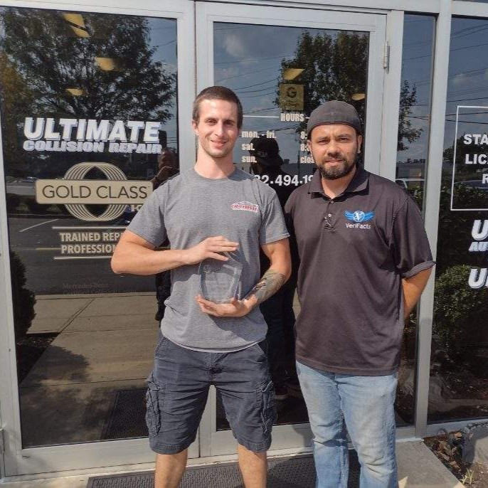 image of mechanic writing a report