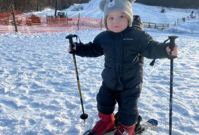 Дитячий підйомник у «Термачуві» - навчання дітей катанню на лижах у Карпатах