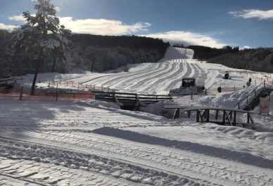 Гірськолижний витяг і траса в комплексі «Термачув», Карпати