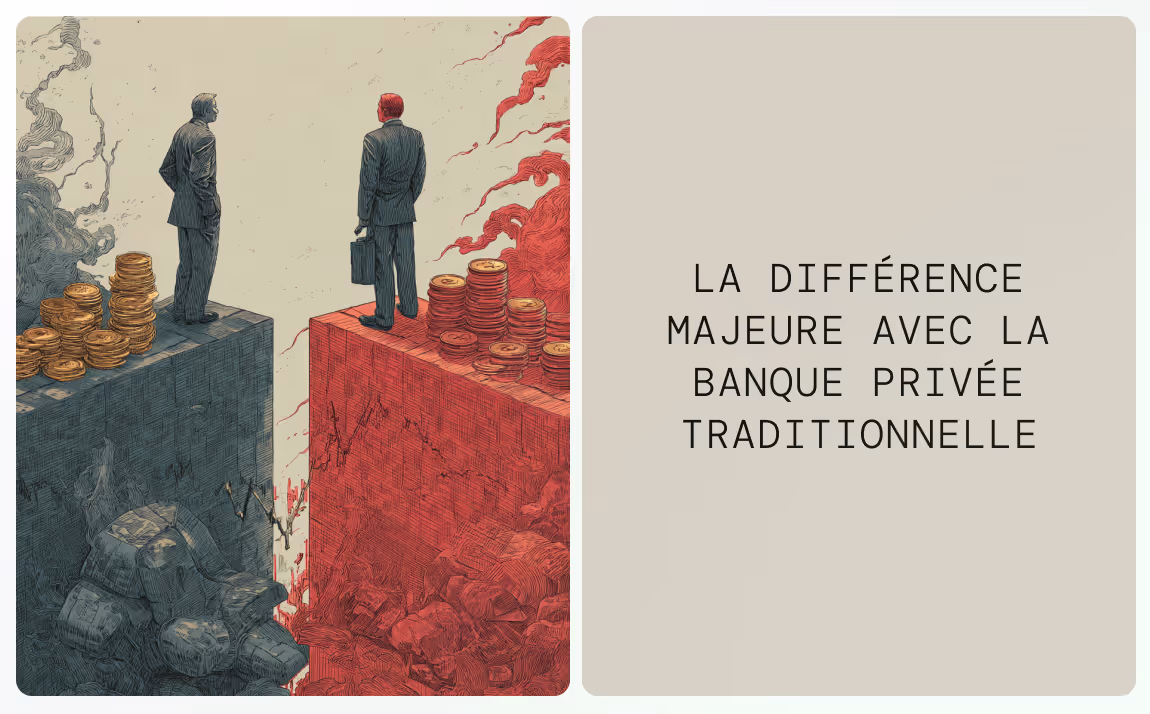 Différence branque privée traditionnelle