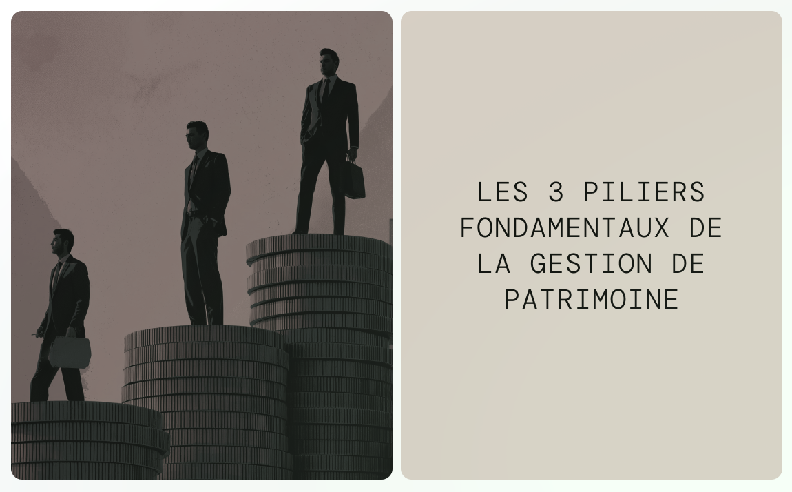 3 piliers de la gestionde patrimoine