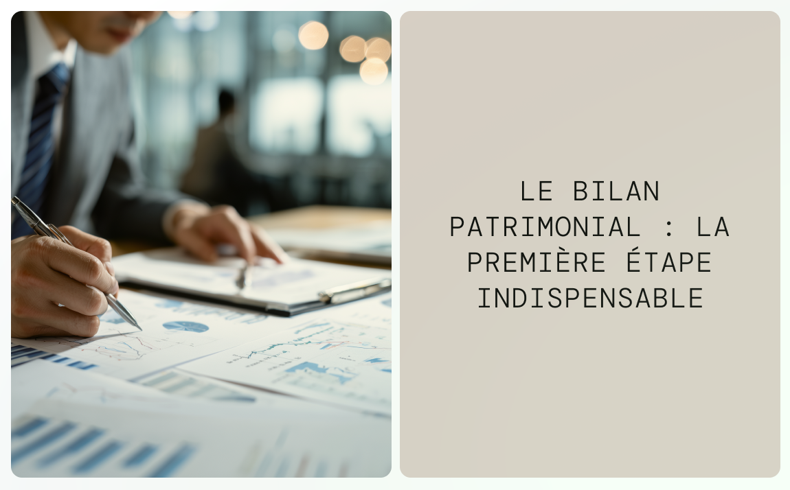 Rédaction bilan patrimonial