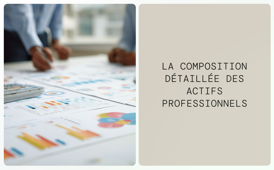 Composition détaillée des actifs pros
