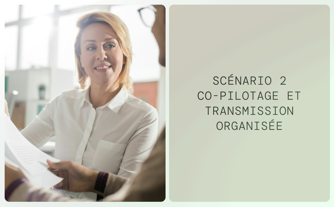co-pilotage et transmission organisée