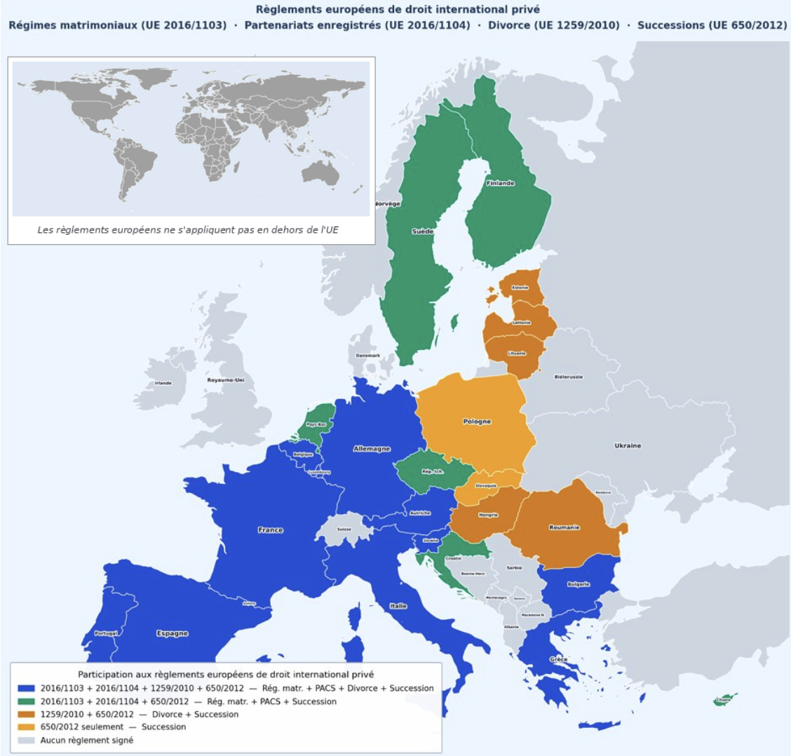 Règlements européens de droit international privé