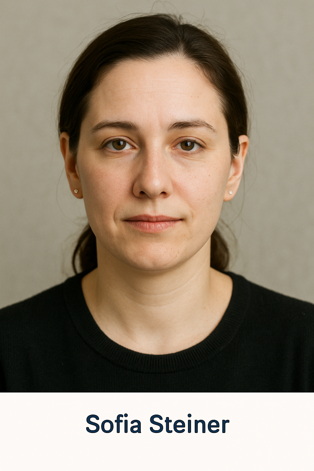 [headshot] image of a customer (graphic design studio)