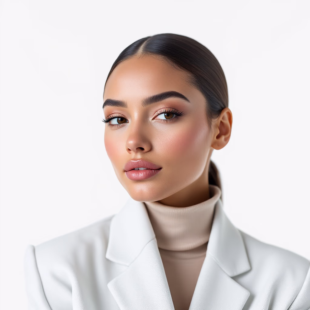 [headshot] image of customer (for a art gallery)