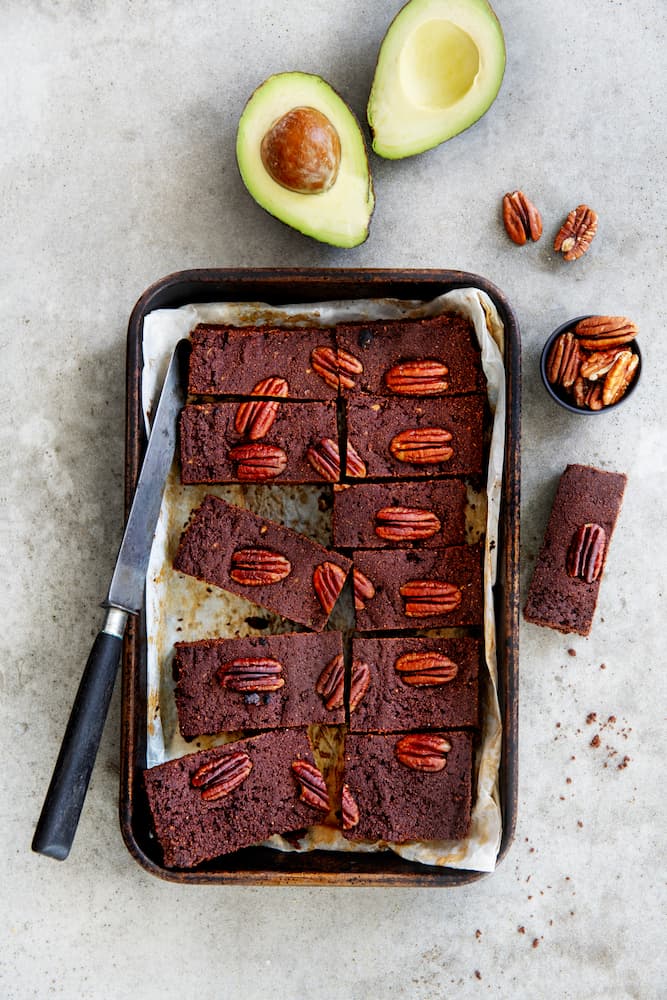 Avocado brownies