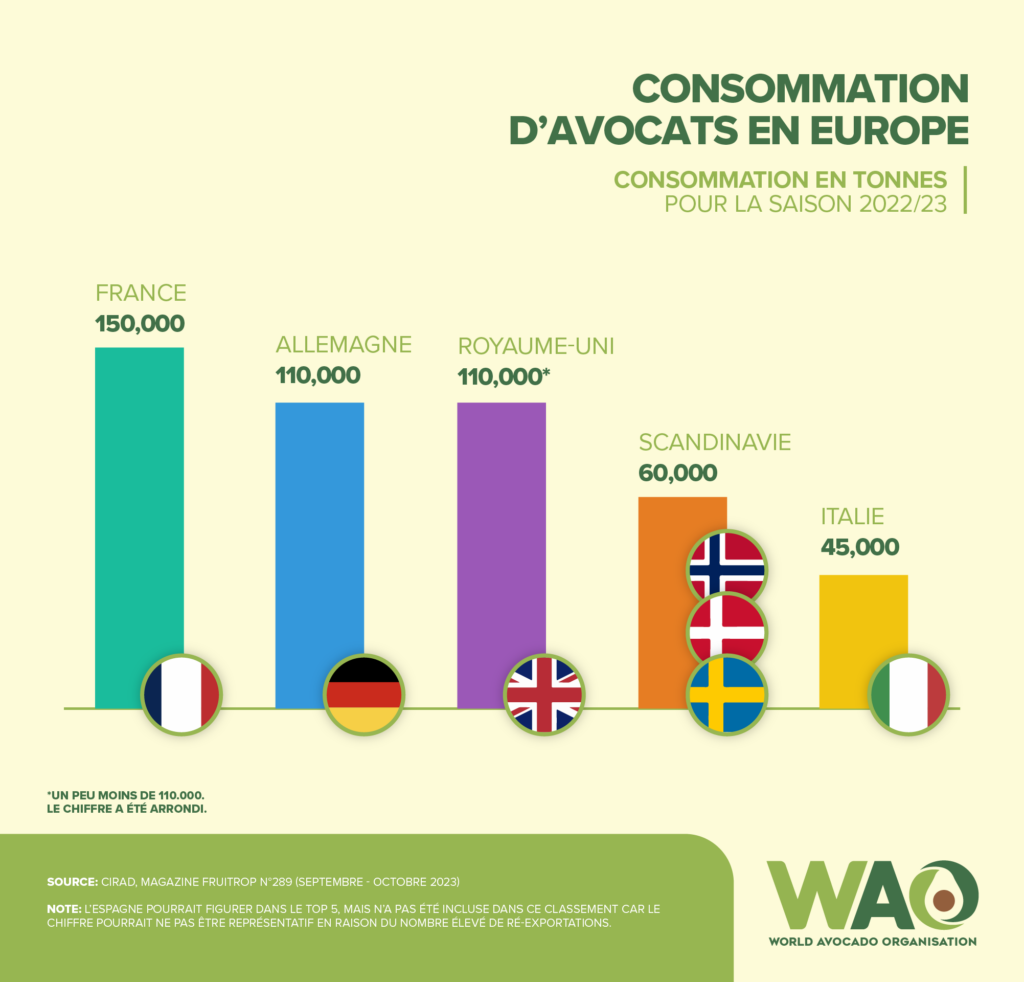 Consommation d'avocat