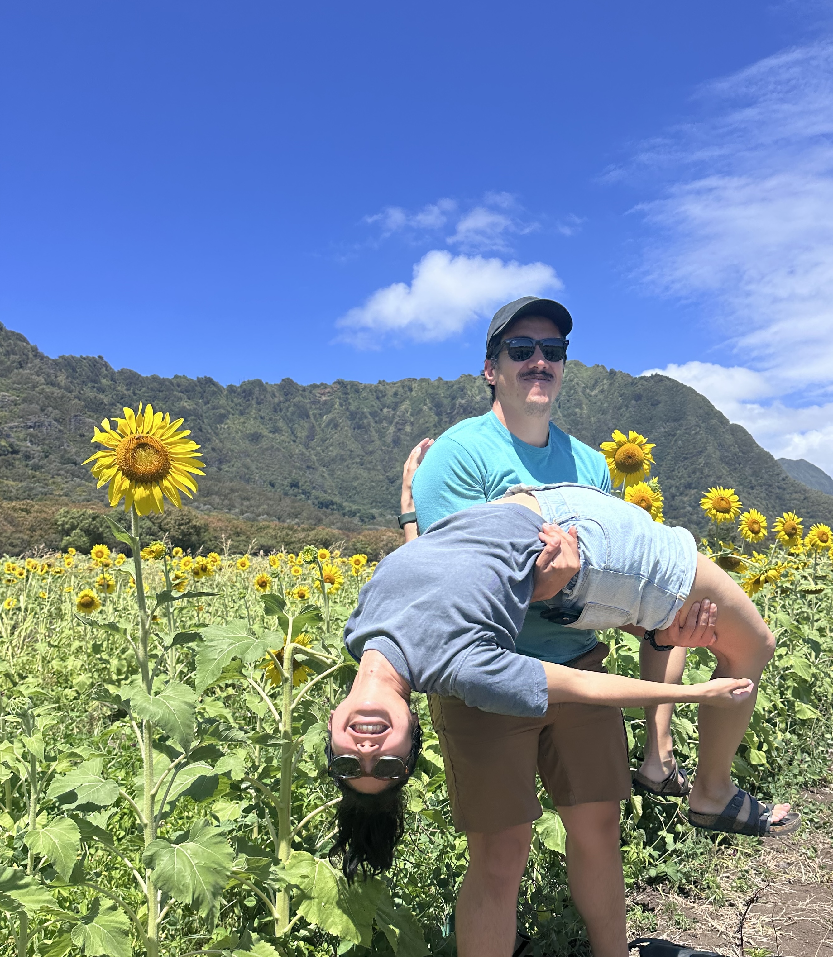 Alisse and Gustavo in Hawaii