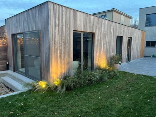 Tuinkantoor - Fietsenberging - Tuinhuis