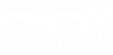 Text reading 'IN SUPPORT OF SickKids' in bold, white letters on a transparent background.