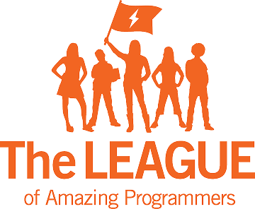 The league of amazing programmers logo