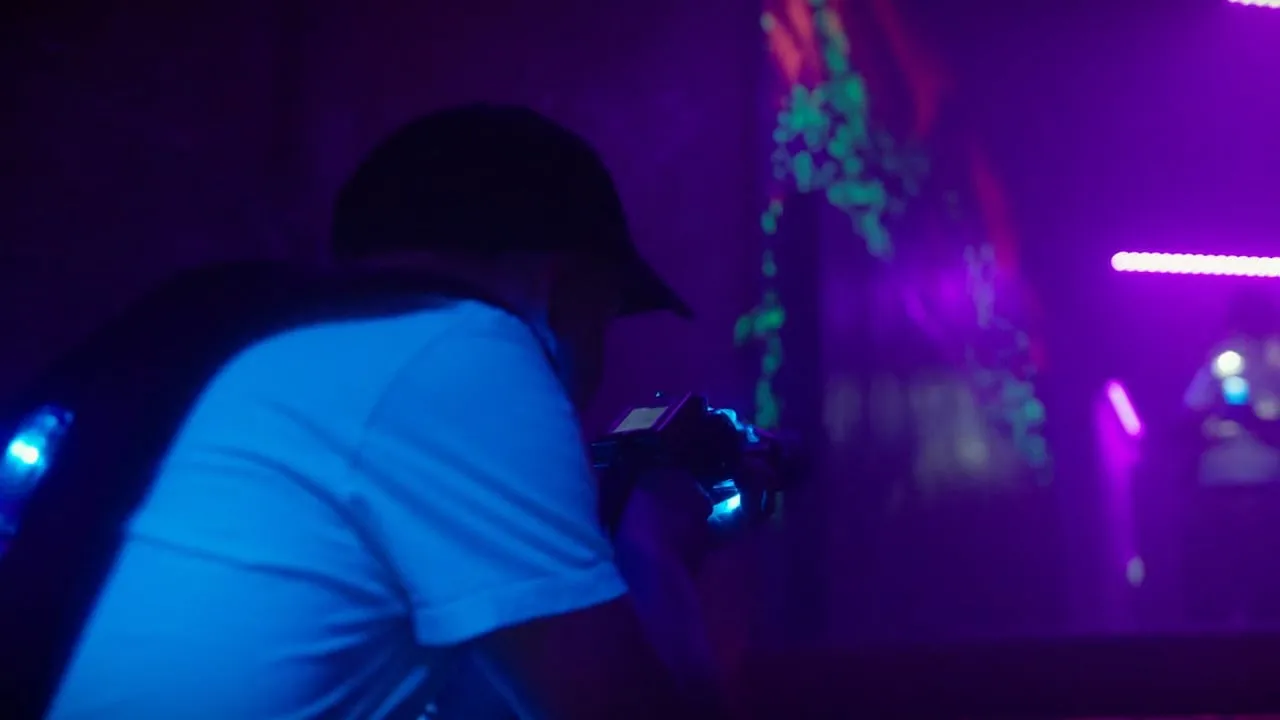 laser game smile world