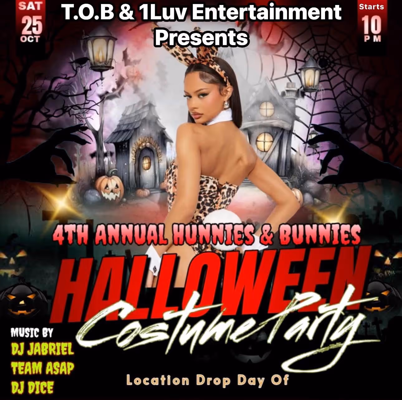 A flyer for the upcoming event