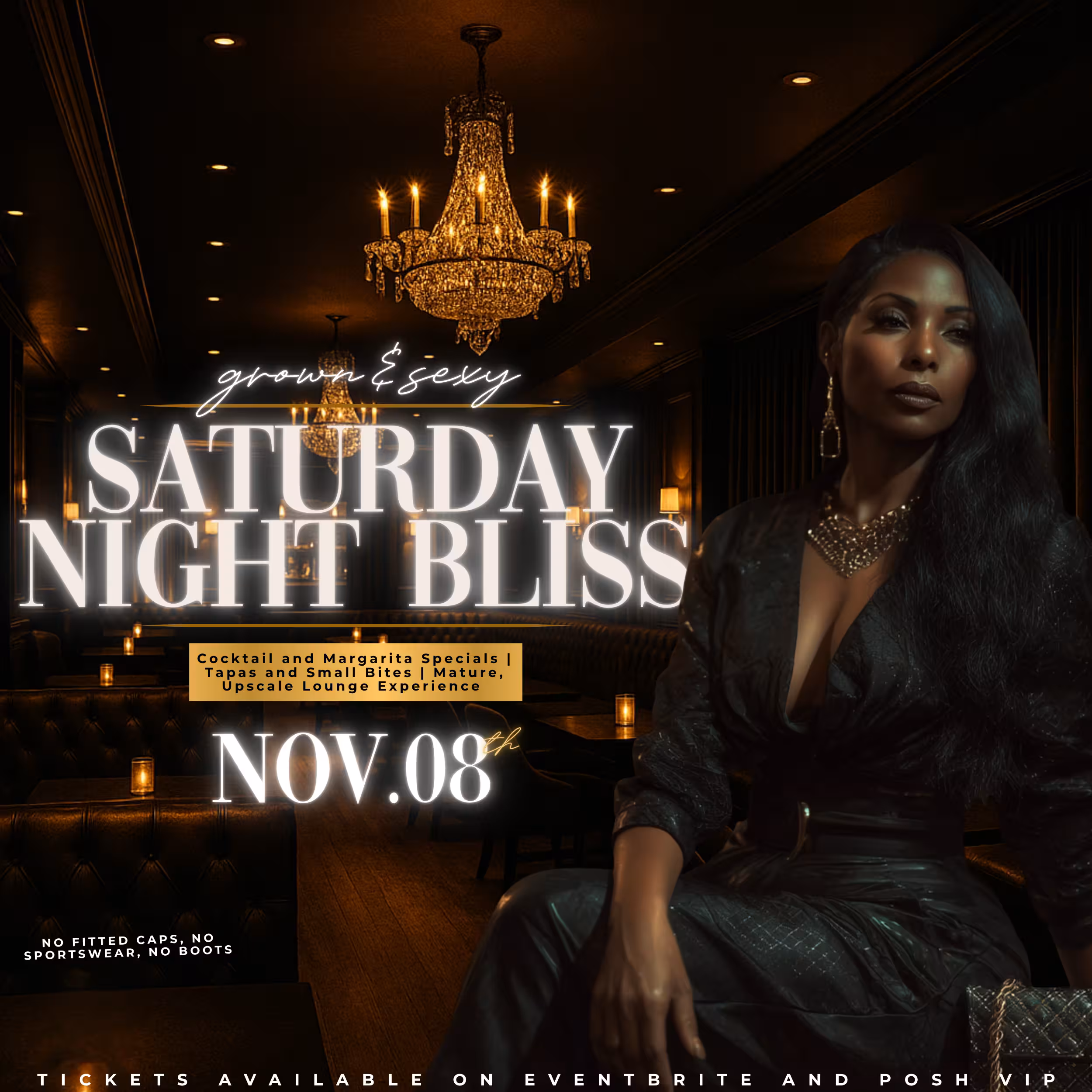 A flyer for the upcoming event