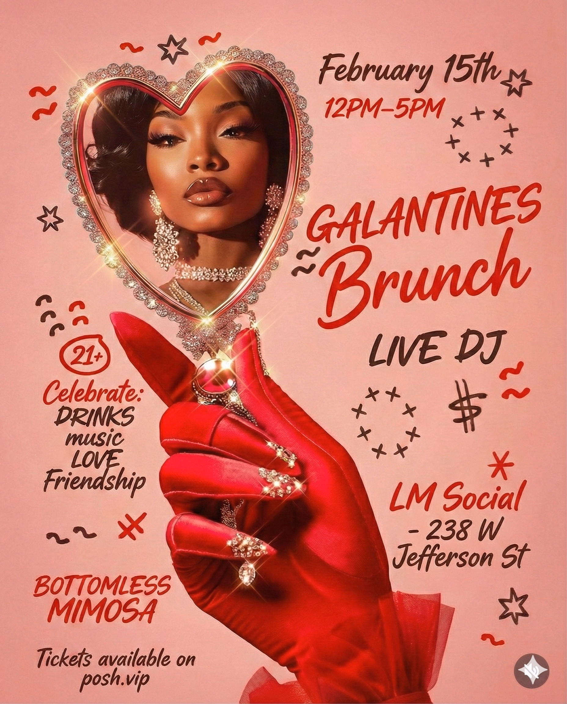 A flyer for the upcoming event