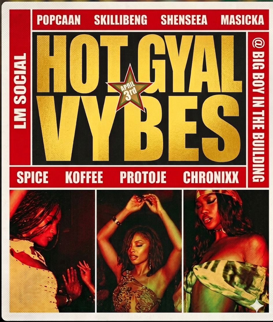 A flyer for the upcoming event