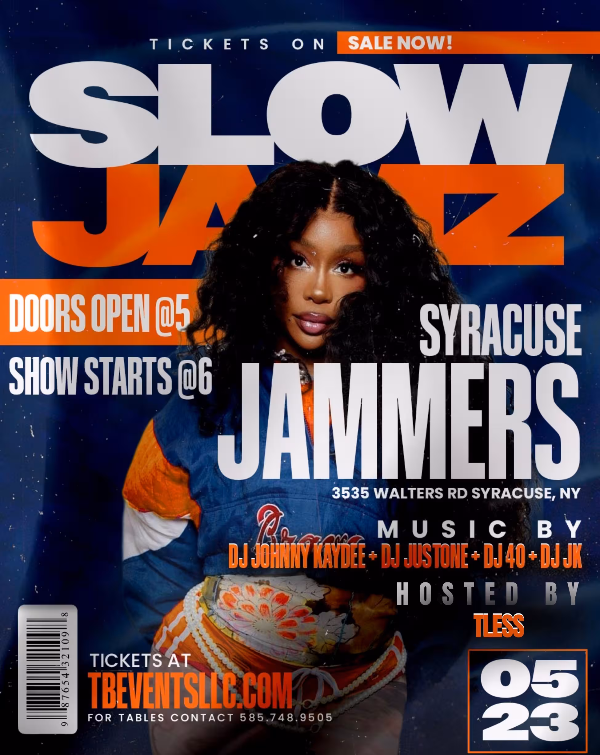 A flyer for the upcoming event