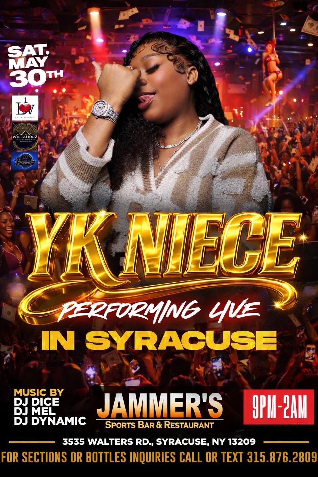 A flyer for the upcoming event