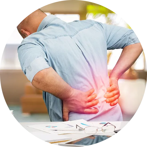 Man with Back Pain