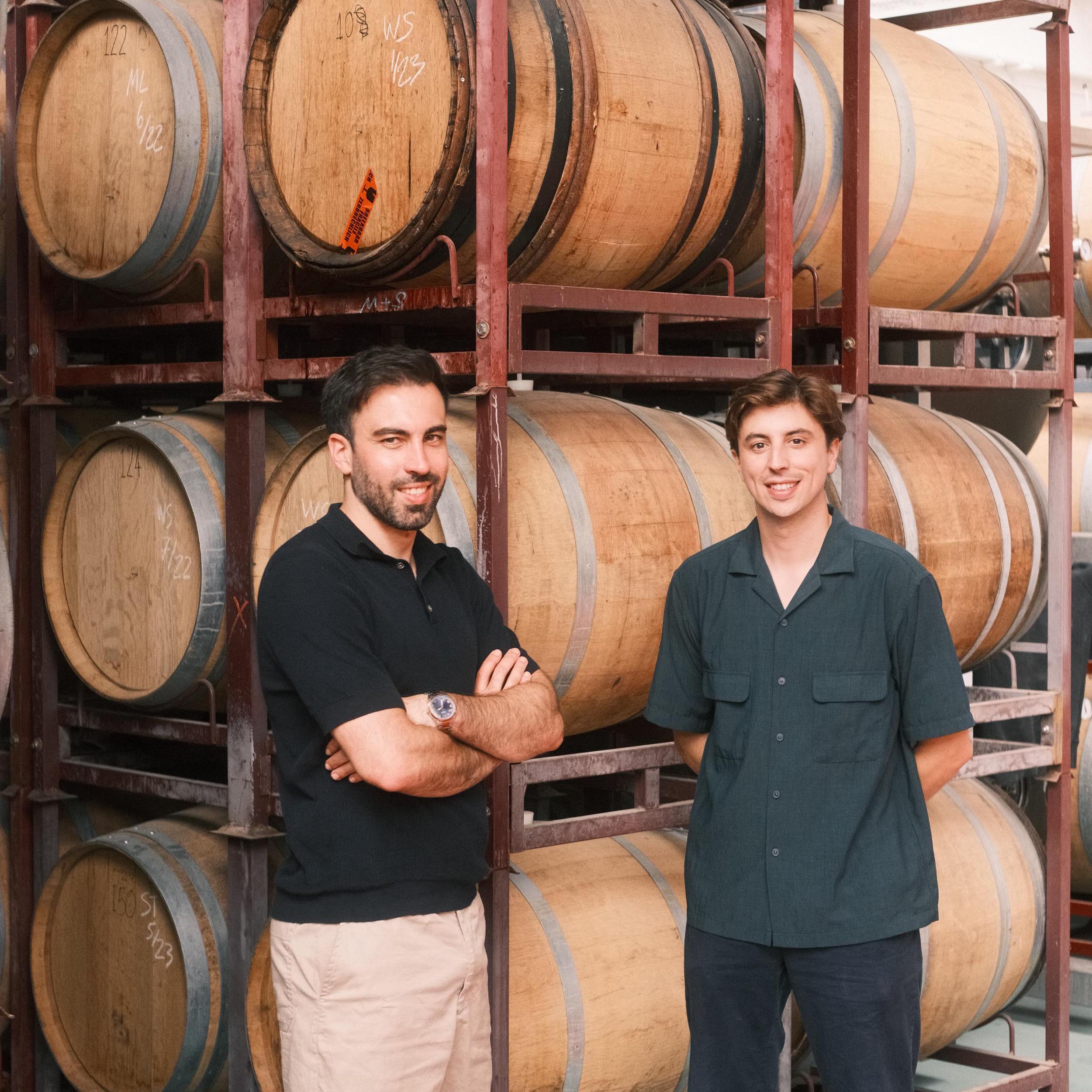 Image of the founders of estudio ARTIS. Fernando Blanco and Alexandre Estellés