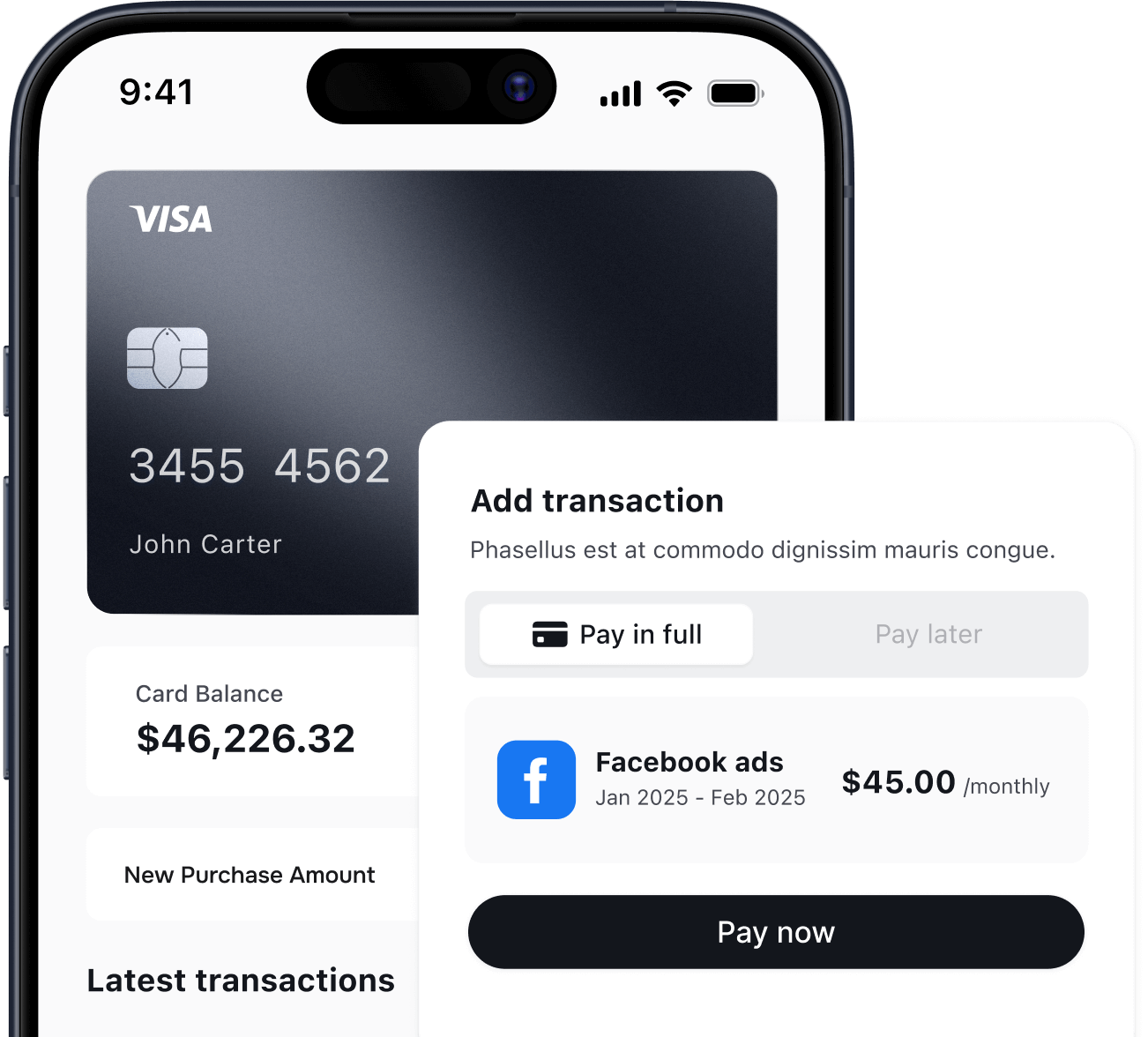 Checking Accounts Image - Bnkify X Webflow Template