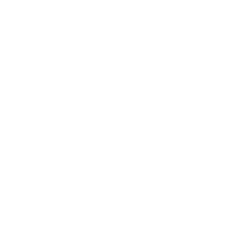 Icône de curseur blanc avec effet de clic sur fond transparent