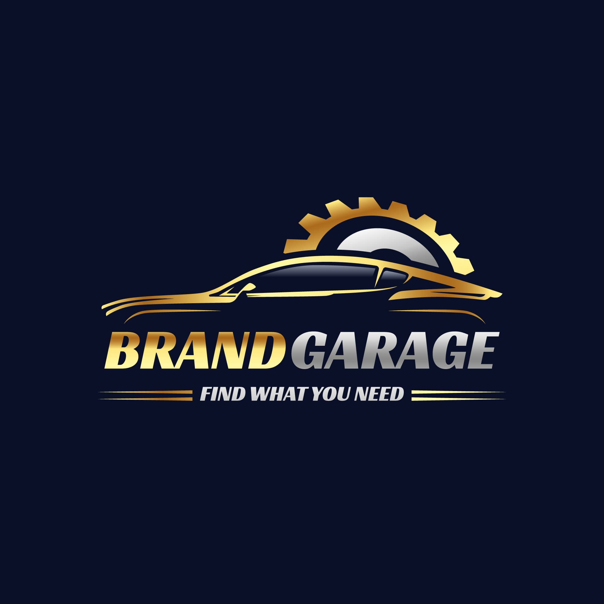 Custom Car Detailing Logo Design