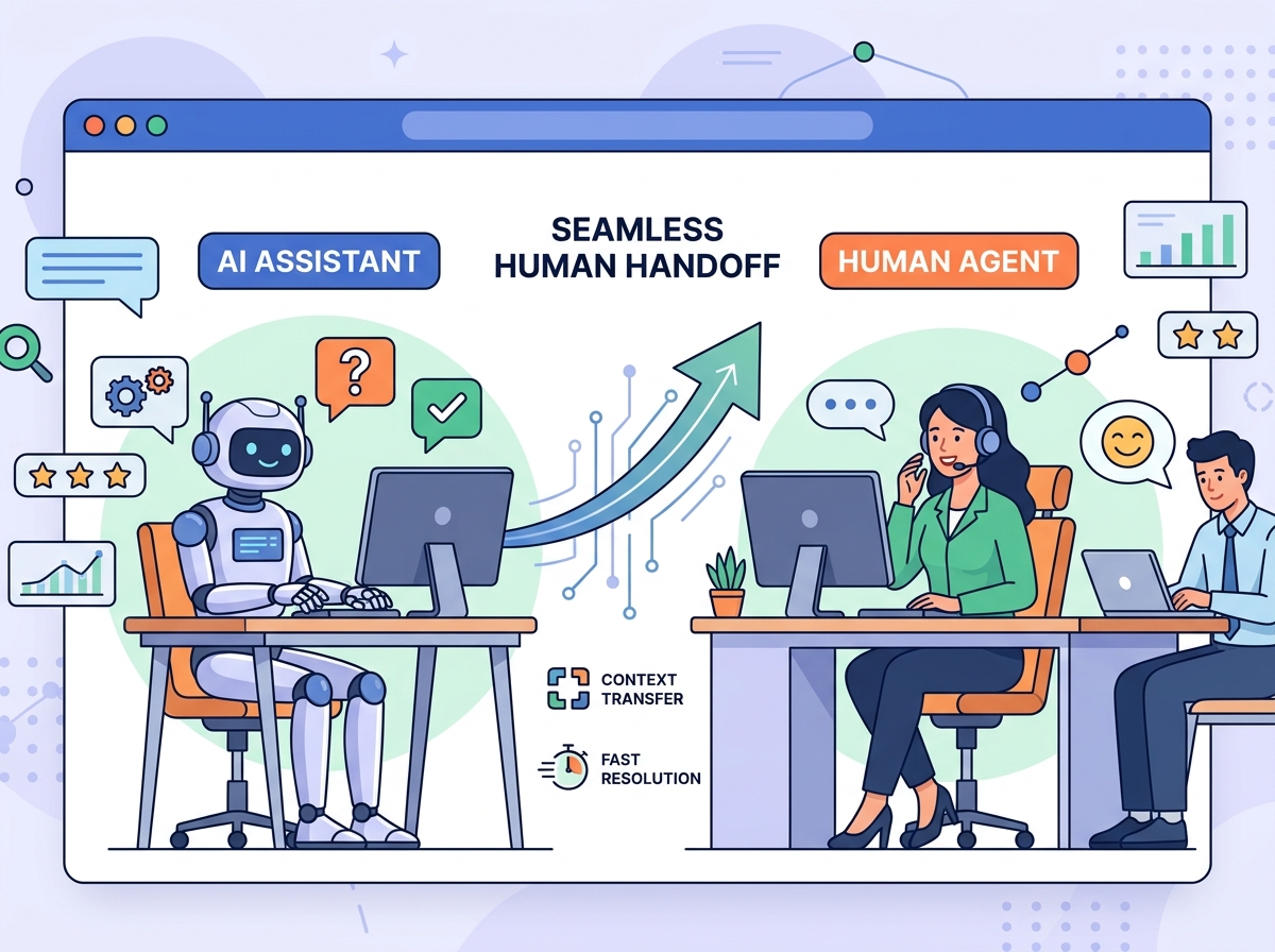 human handoff feature 