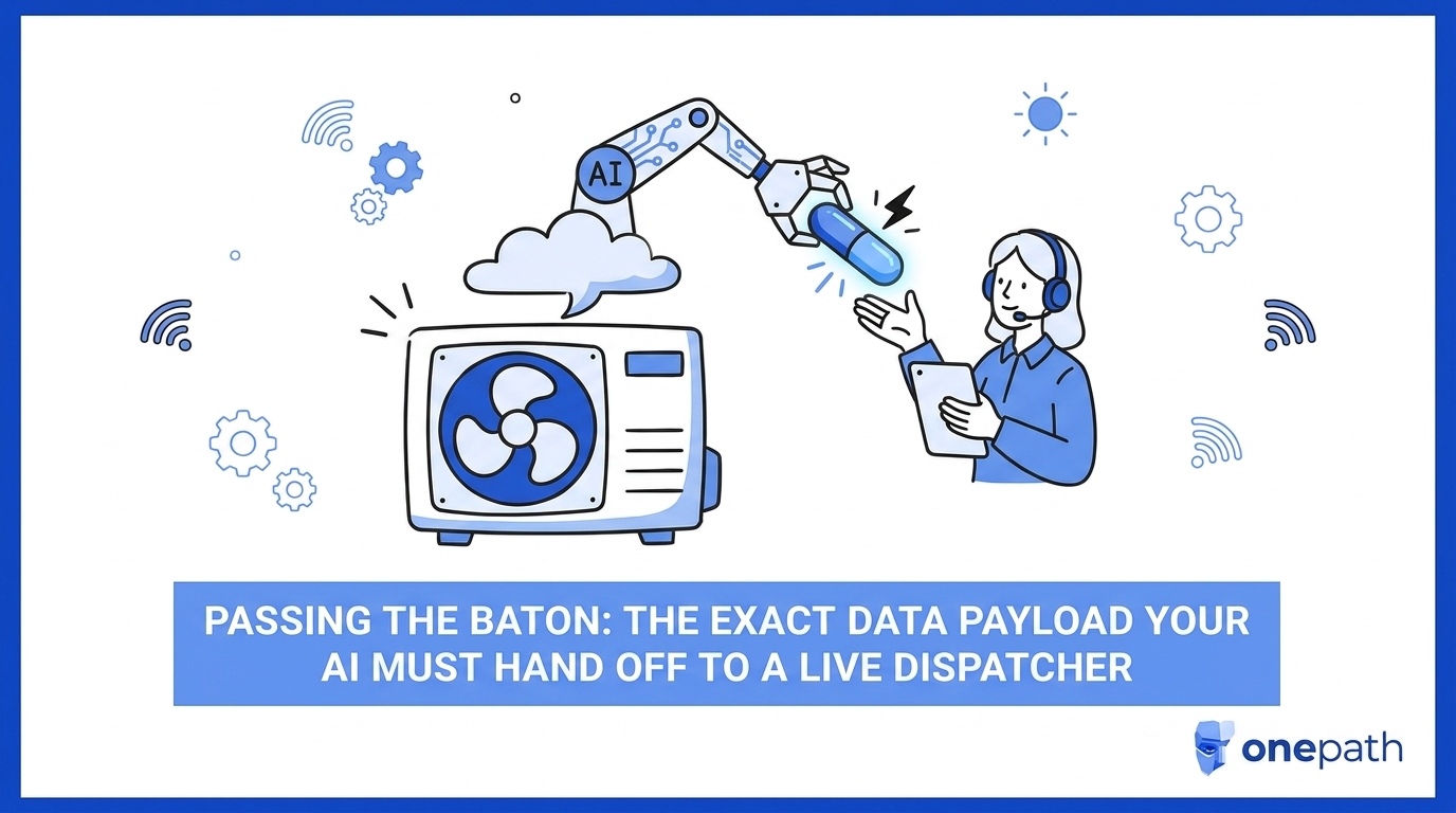 Passing the Baton: The Exact Data Payload Your AI Must Hand Off to a Live Dispatcher — featured image