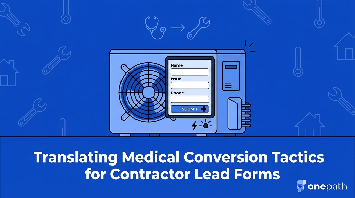 Translating Medical Conversion Tactics for Contractor Lead Forms — featured image