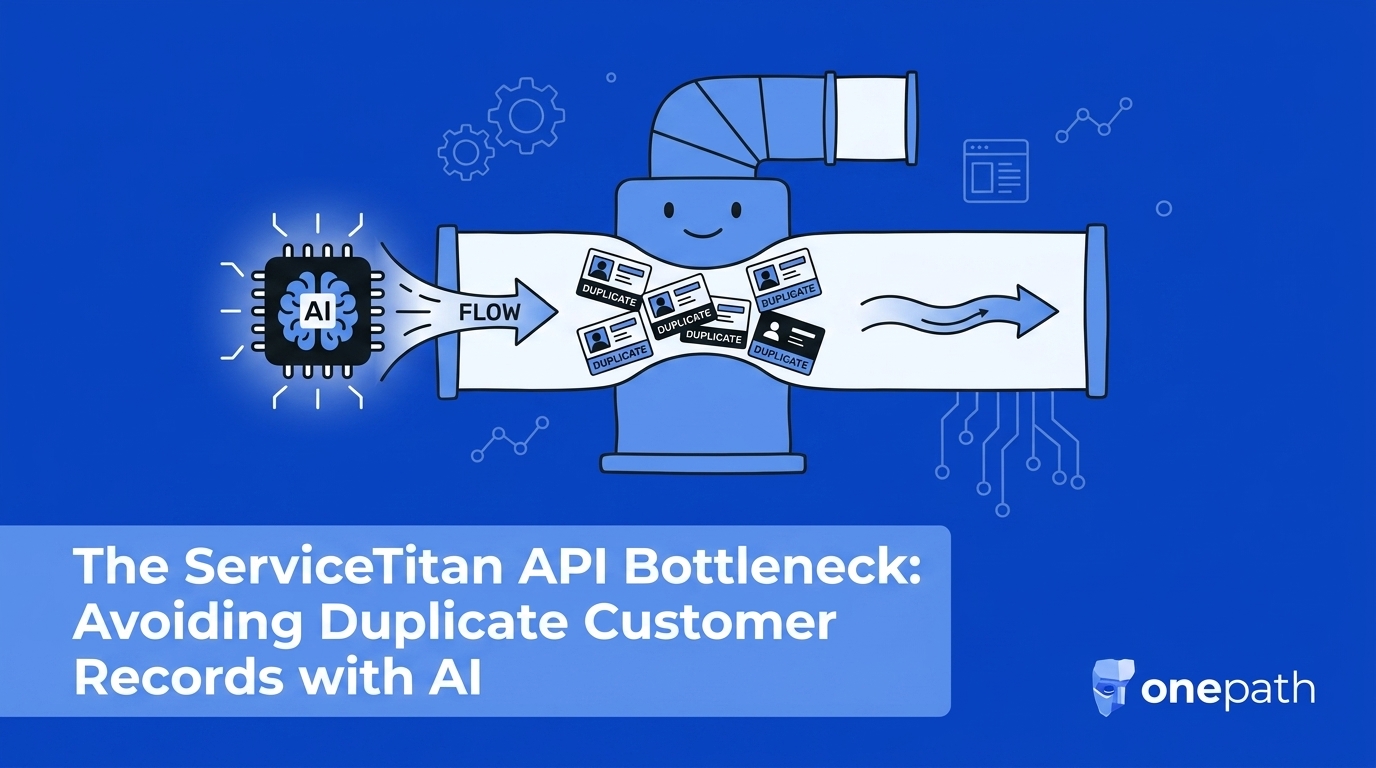 The ServiceTitan API Bottleneck: Avoiding Duplicate Customer Records with AI — featured image