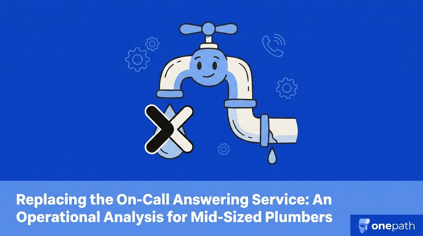 Replacing the On-Call Answering Service: An Operational Analysis for Mid-Sized Plumbers — featured image