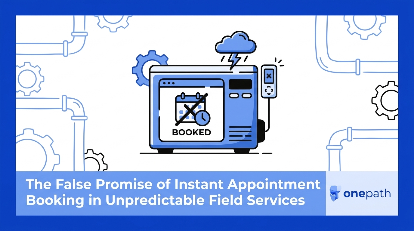 The False Promise of Instant Appointment Booking in Unpredictable Field Services — featured image