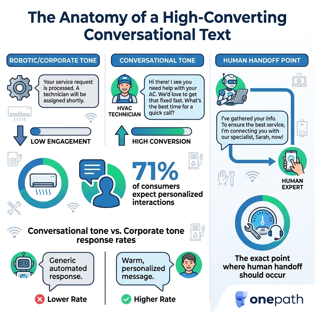 The Anatomy of a High-Converting Conversational Text