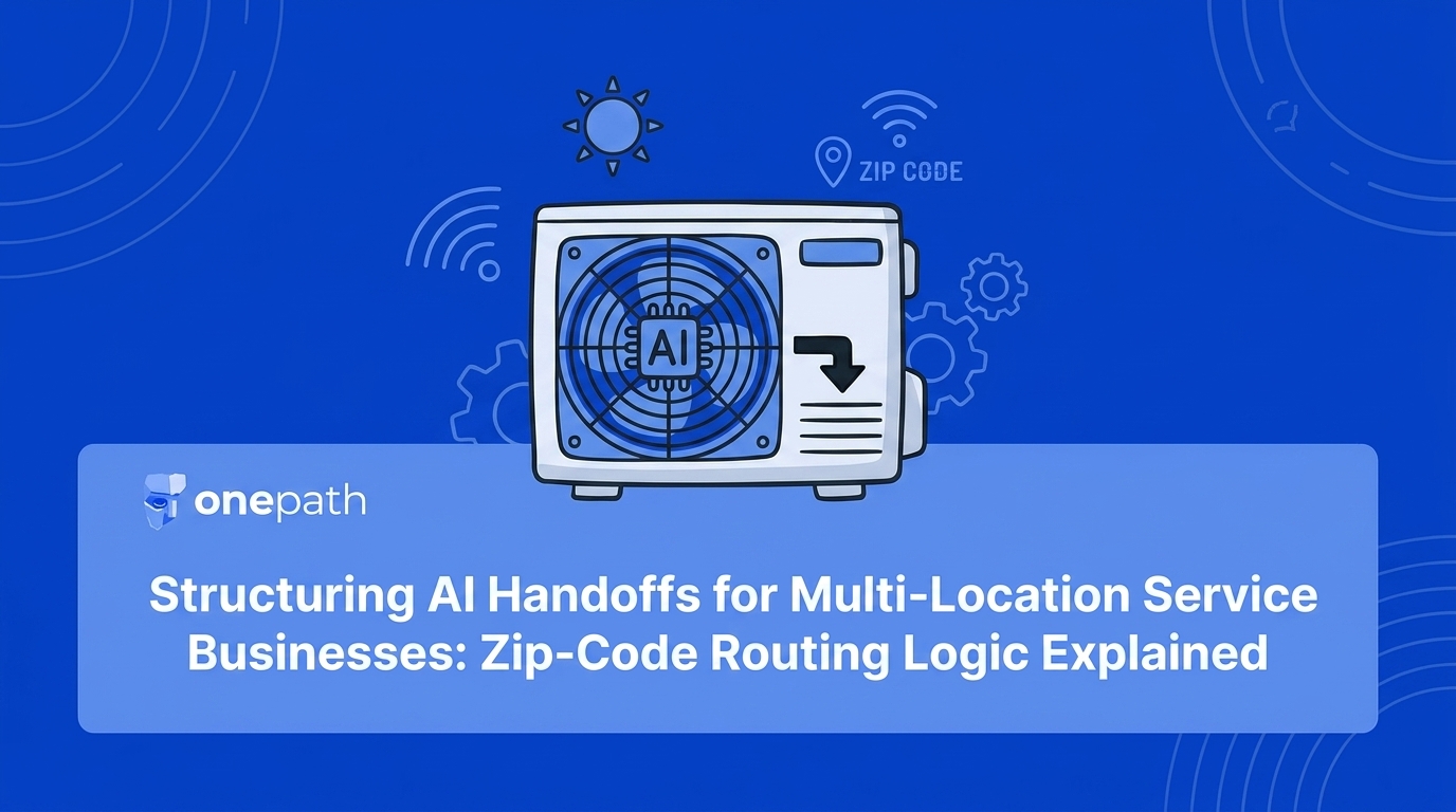 Structuring AI Handoffs for Multi-Location Service Businesses: Zip-Code Routing Logic Explained — featured image