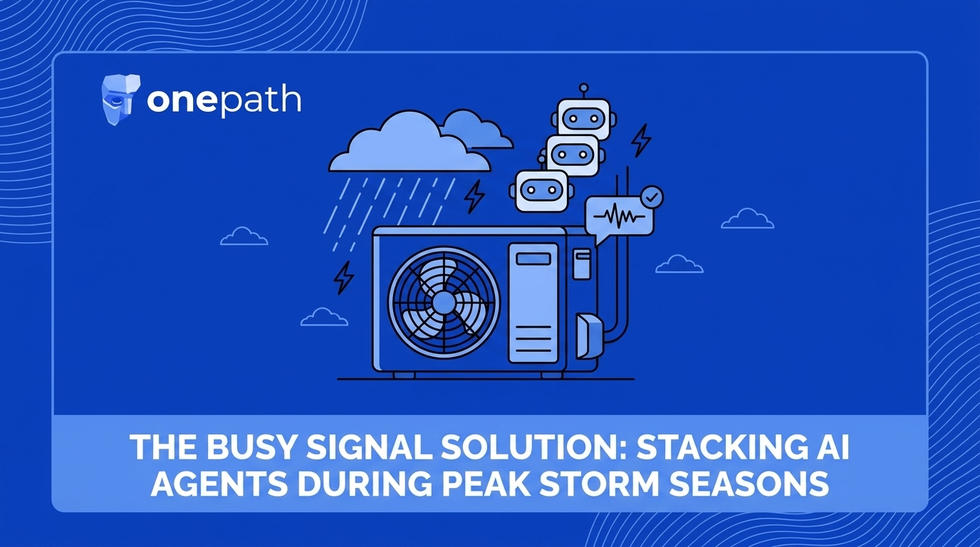 The Busy Signal Solution: Stacking AI Agents During Peak Storm Seasons — featured image