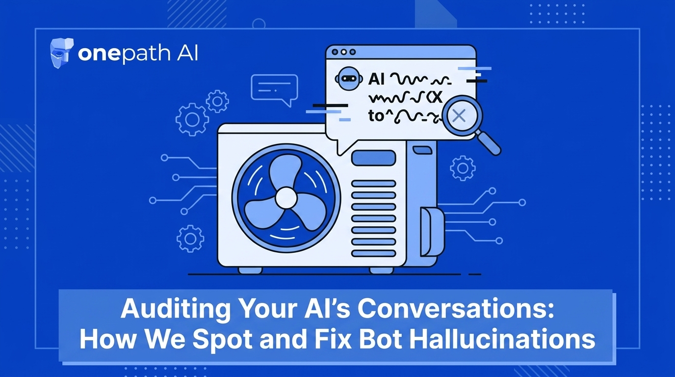 Auditing Your AI's Conversations: How We Spot and Fix Bot Hallucinations — featured image